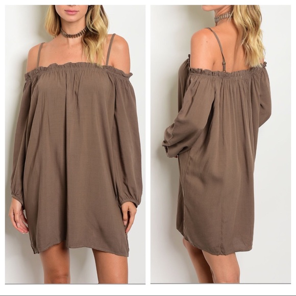 Tops - Off the Shoulder Tunic/Dress